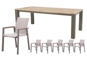 Royal seasons® Solare dining set voor 6 personen - afbeelding 1