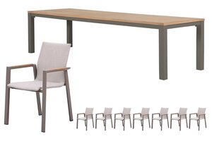 Royal seasons® Solare dining set voor 8 personen - afbeelding 1