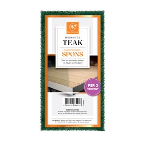 Royal seasons® Teak & Hardhout reinigingspads (2 stuks)