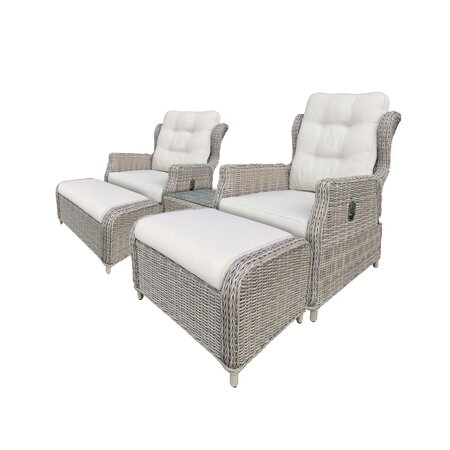 Royal seasons® Xavi loungefauteuil xl set - afbeelding 1