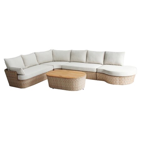 Royal seasons® Zanzibar hoek loungeset xl - afbeelding 1