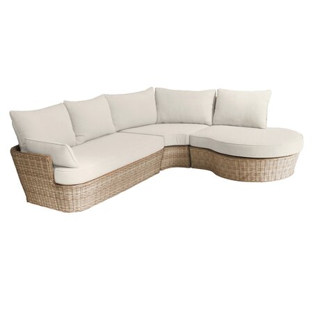 Royal seasons® Zanzibar hoekbank (basis module) - afbeelding 1