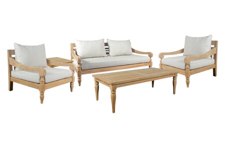Timber® Cambridge lounge set met luxe kussens - afbeelding 1
