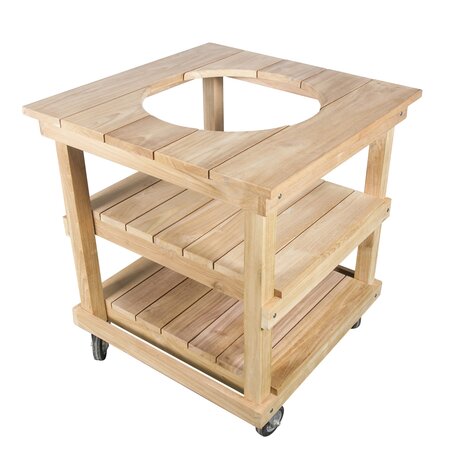 Timber®  Dynamite Kamado tafel met inkeping D 57 cm voor kamado large - afbeelding 1