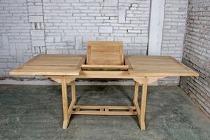 Timber® Nottingham diningtafel ext 150/200 x 90 x 74 cm - afbeelding 2