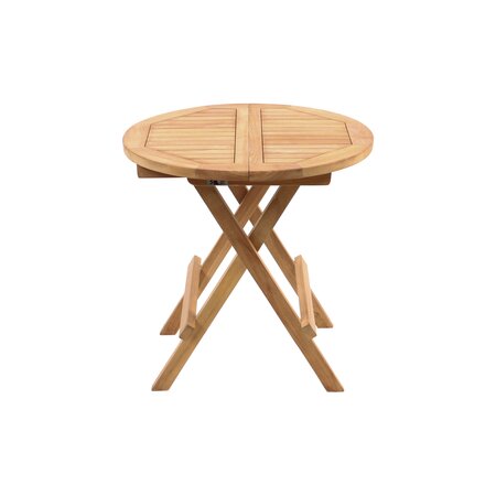 Timber® York klaptafel klein rond D50 x 50cm