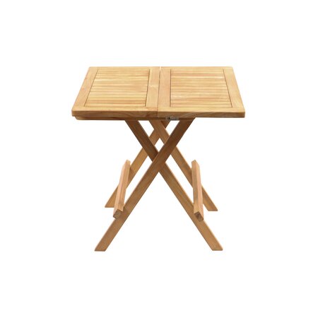 Timber® York klaptafel klein vierkant 50 x 50 x 50 cm - afbeelding 1