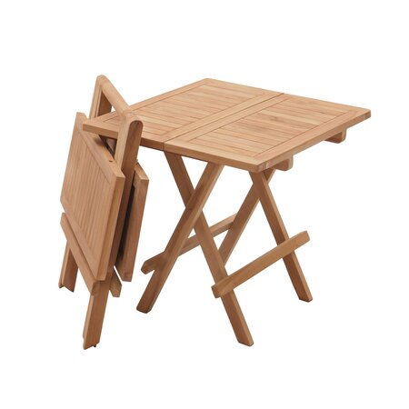 Timber® York klaptafel klein vierkant 50 x 50 x 50 cm - afbeelding 3