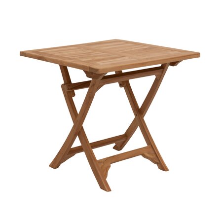 Timber® York klaptafel vierkant 80 x 80 x 74 cm - afbeelding 2